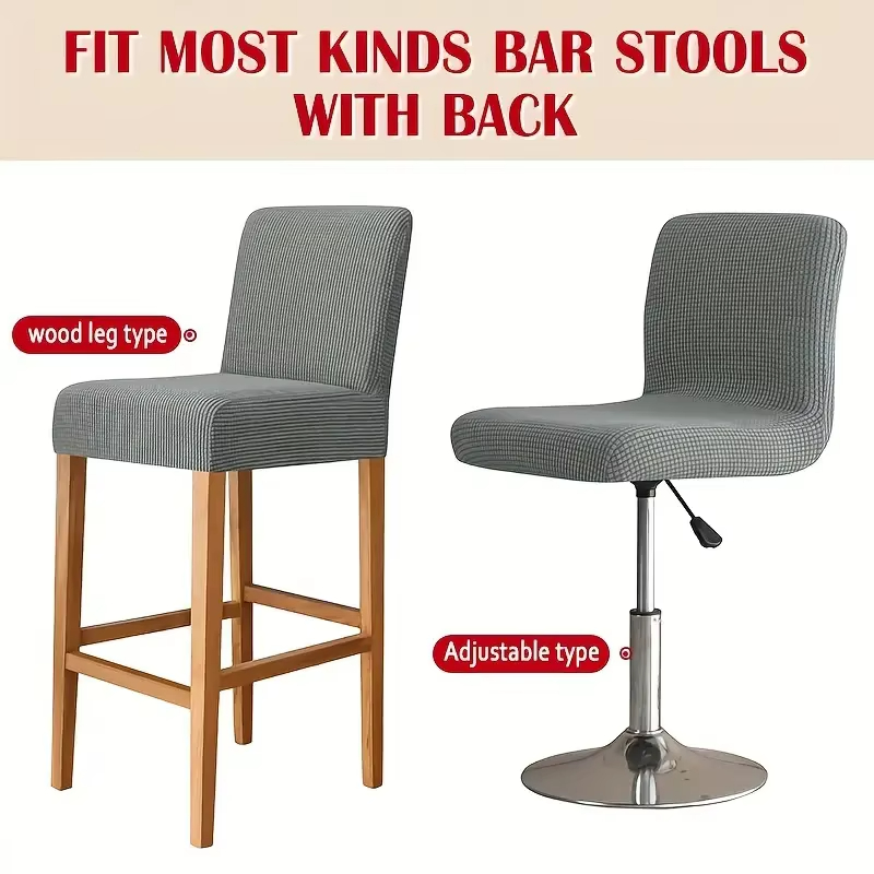 ปลอกหุ้มเก้าอี้บาร์แบบยืด ผ้าแ - Home Bar Lounge บทวิจารณ์และราคา