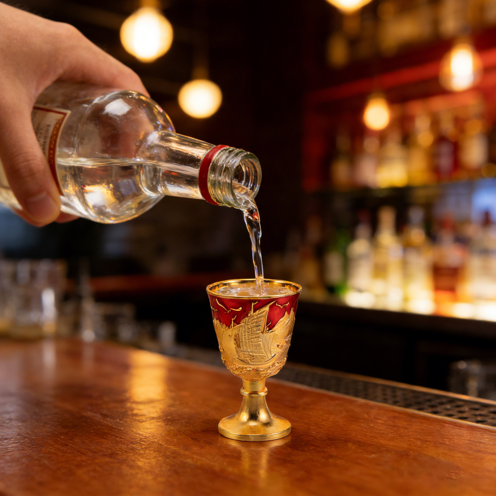 ชุดแก้วก็อบเล็ตโลหะผสมสไตล์วิน - Home Bar Set บทวิจารณ์และราคา
