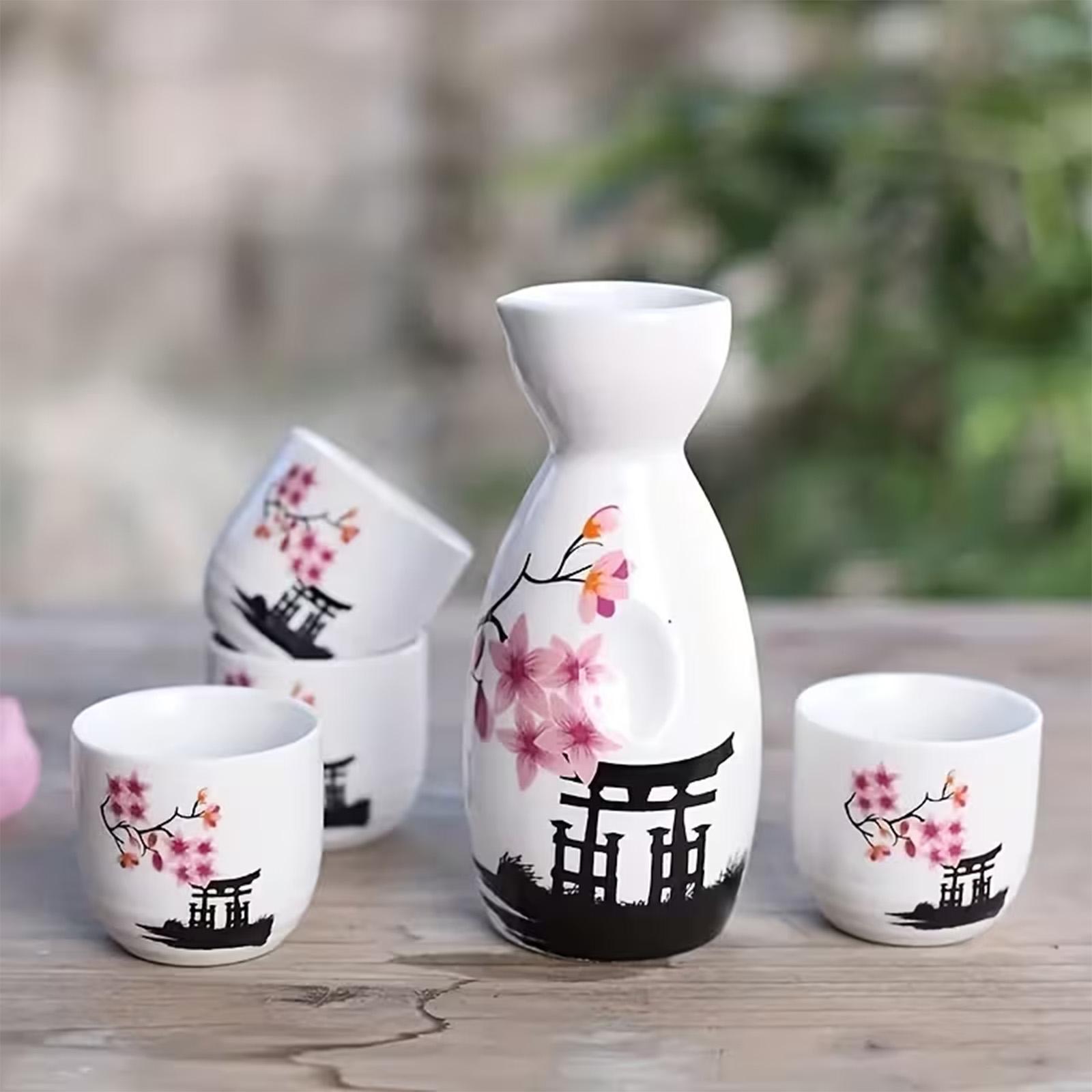 ชุดสาเกญี่ปุ่น ลายดอกไม้ พร้อม - Home Bar Set บทวิจารณ์และราคา